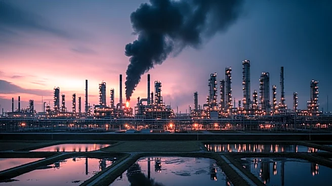 Ukrainian Drone Strikes on Russian Oil Hub Escalate Environmental Crisis