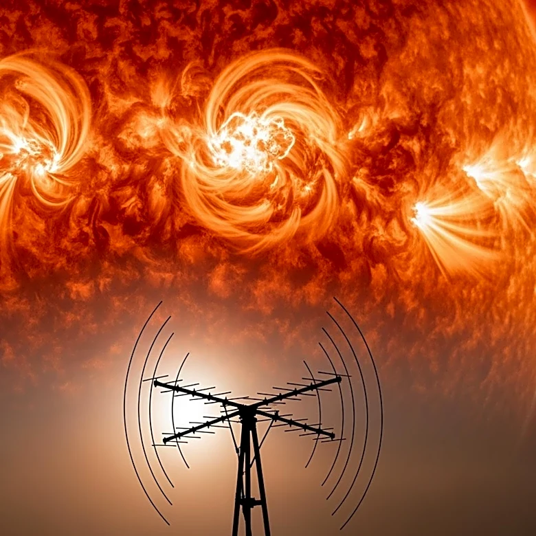 NASA Observes Intense Solar Flares Disrupting Radio Signals on Earth