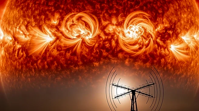 NASA Observes Intense Solar Flares Disrupting Radio Signals on Earth