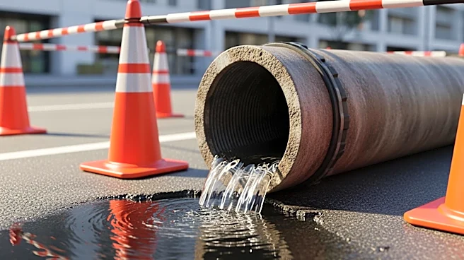 Water Main Break in Southwest Baltimore Causes Street Closures Near St. Agnes Hospital
