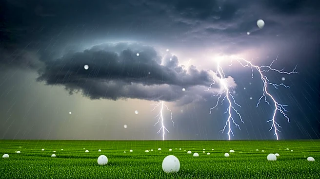 Severe Weather Threatens Southern U.S. with Storms and Hail