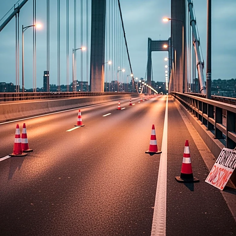 Man's Protest on DC Bridge Causes Traffic Disruptions During Nationals Game