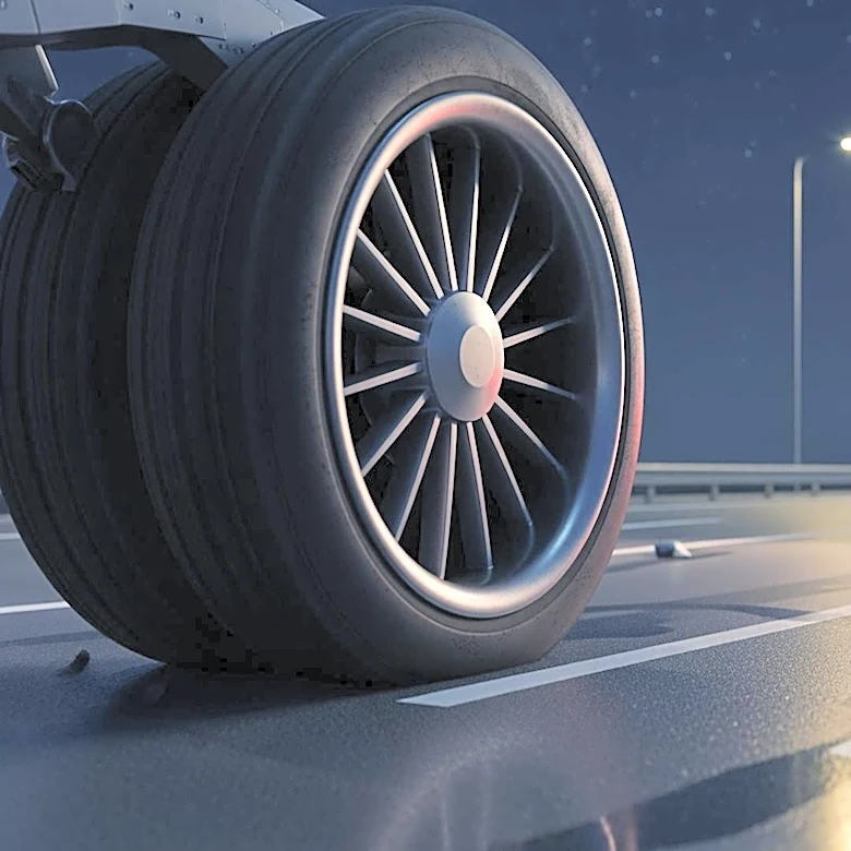 United Airlines Flight 169 Incident: Plane Wheel Crashes into Bakery Truck on NJ Turnpike