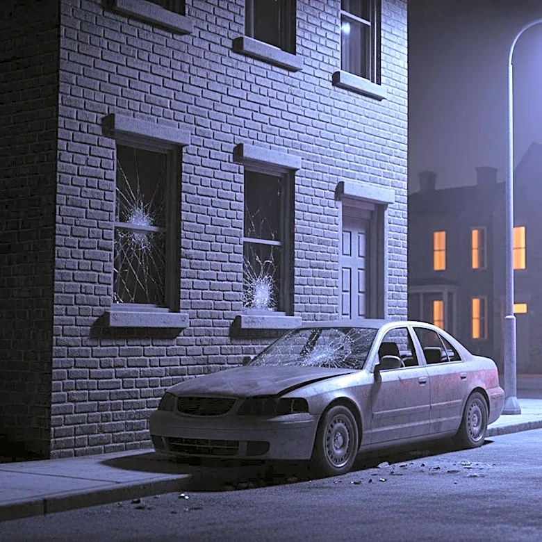 Stolen Car Crashes into State Trooper's Vehicle in Minneapolis, Damaging Home