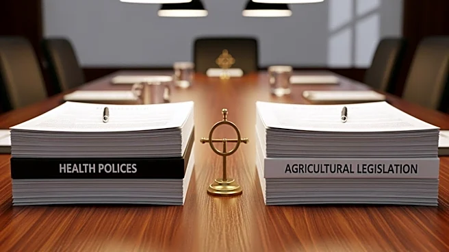Trump Administration Faces Internal GOP Conflict Over Health Policies and Farm Bill