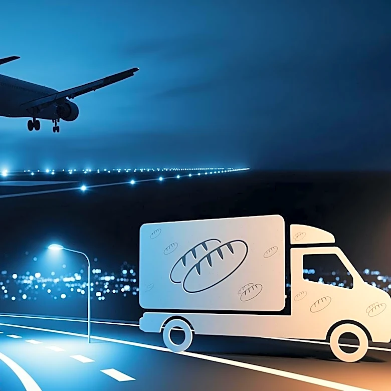 Plane Landing at Newark Liberty International Airport Collides with Bakery Truck on New Jersey Turnpike