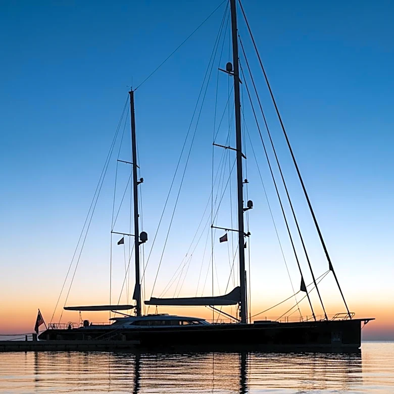 World's Largest Sailing Yacht, Orient Express Corinthian, Named in France