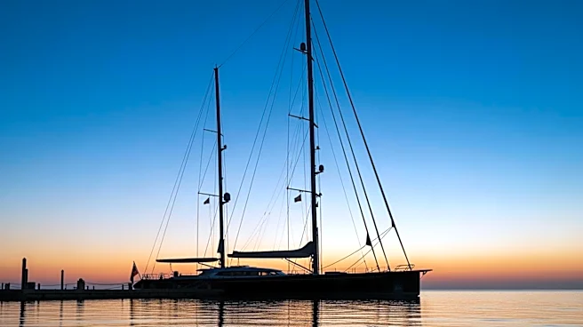 World's Largest Sailing Yacht, Orient Express Corinthian, Named in France