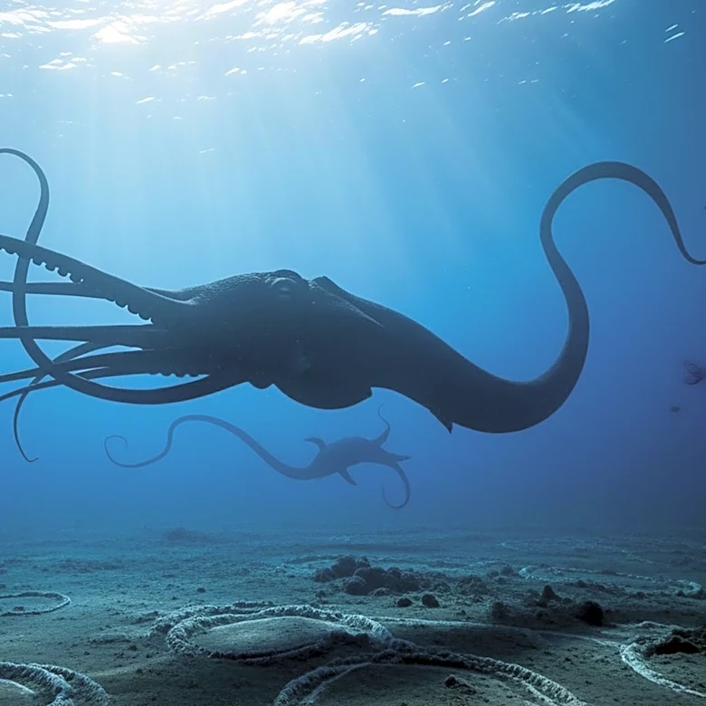 Study Suggests Existence of 60-Foot Kraken-Like Octopus from Cretaceous Period