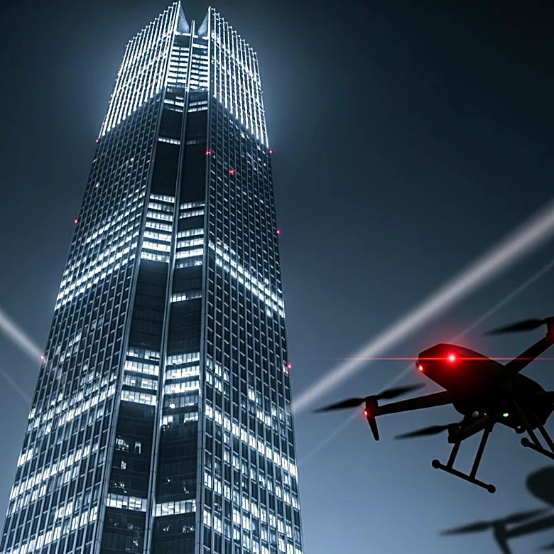 Ukrainian Drone Strikes Moscow Skyscraper, Threatens Victory Day Parade