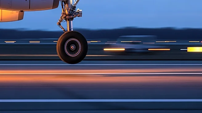 United Airlines Flight Clips Vehicle During Landing at Newark Airport