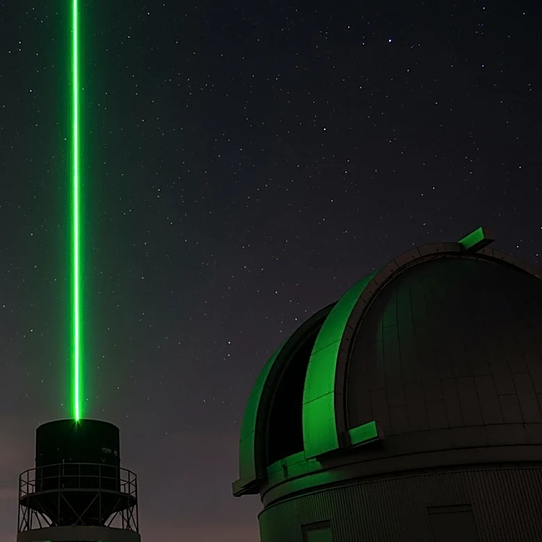 Astronomers Use Lasers to Create 'Artificial Stars' for Atmospheric Measurement