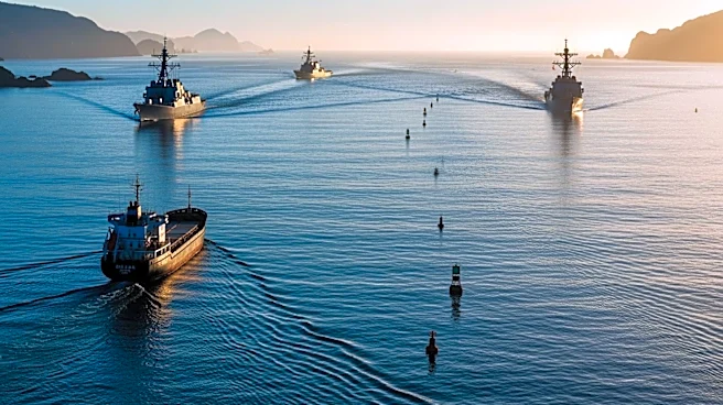 U.S. Navy Deploys Destroyers to Gulf Amid Iranian Blockade, Merchant Ships Cross Hormuz