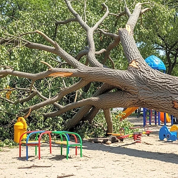Falling Tree Injures Two Children and an Adult at Melrose School Playground