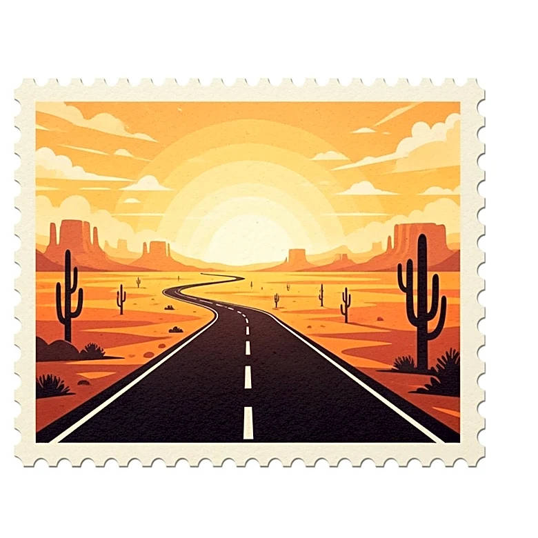 USPS Celebrates Route 66 Centennial with New Stamp Collection