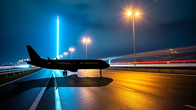 United Airlines Flight Strikes Pole on New Jersey Turnpike During Newark Landing