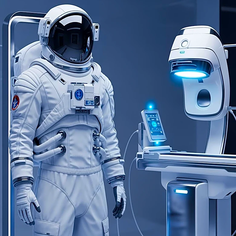 NASA Astronauts Conduct Health and Spacesuit Preparations for Upcoming Cargo Mission