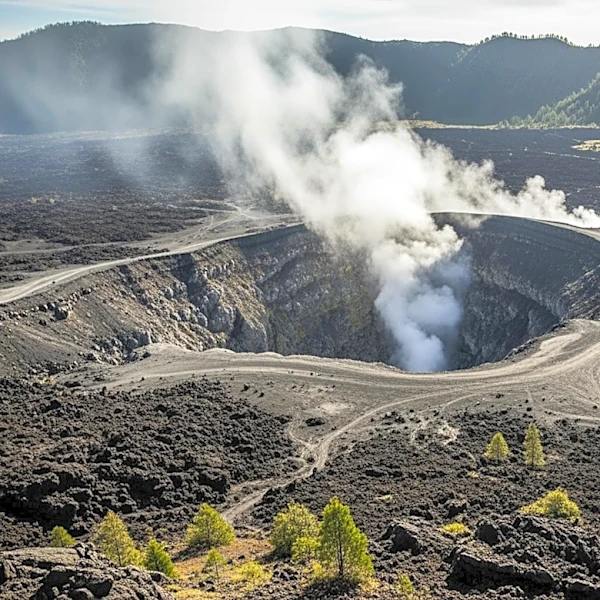 NASA Highlights Volcanic Activity in El Salvador's Ahuachapán Region
