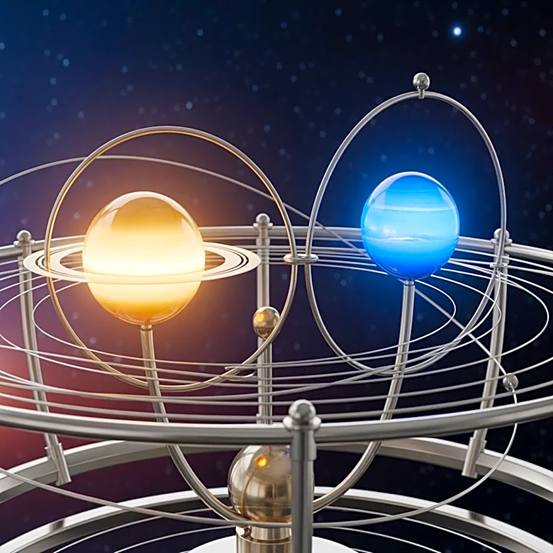 NASA Observes Retrograde Motion of Saturn and Neptune, Revealing Planetary Dynamics