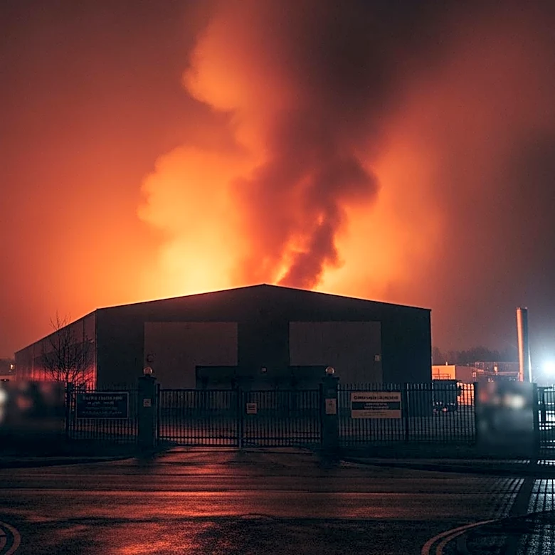 Belleville Warehouse Fire Triggers State of Emergency and School Closures