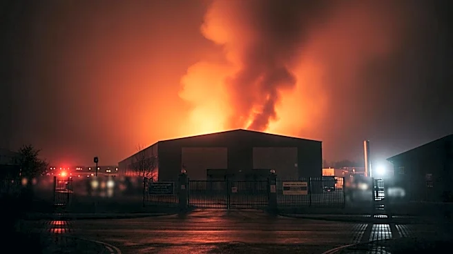 Belleville Warehouse Fire Triggers State of Emergency and School Closures