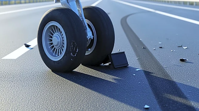Plane's Landing Gear Clips Truck on New Jersey Turnpike, Driver Injured