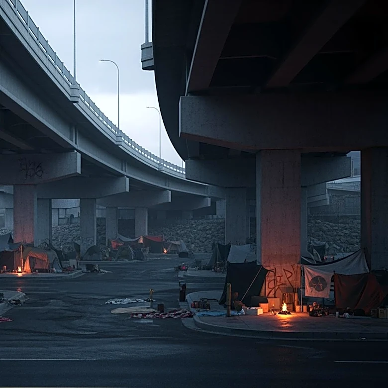Fire Under 110 Freeway in Los Angeles Highlights Homelessness and Infrastructure Challenges