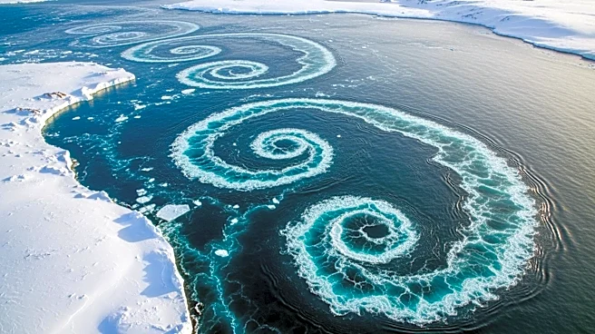 NASA's Landsat 8 Captures Stunning Vortex Streets Near Antarctica