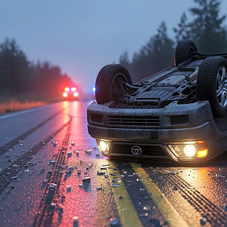 Oregon Burglary Suspect Arrested After Crashing SUV During Police Chase