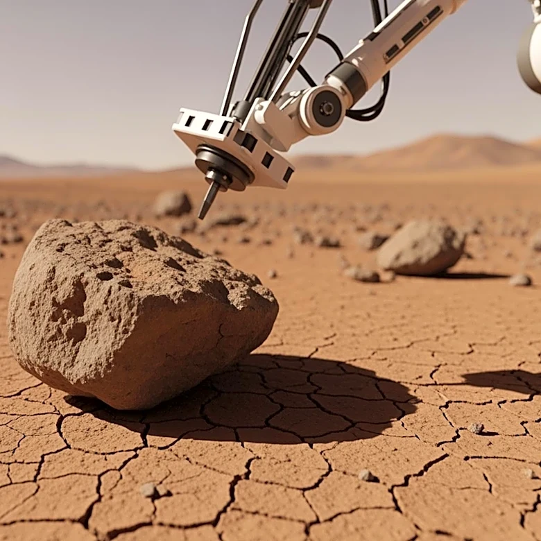 Curiosity Rover's Drill Accidentally Extracts 13-Kilogram Rock on Mars