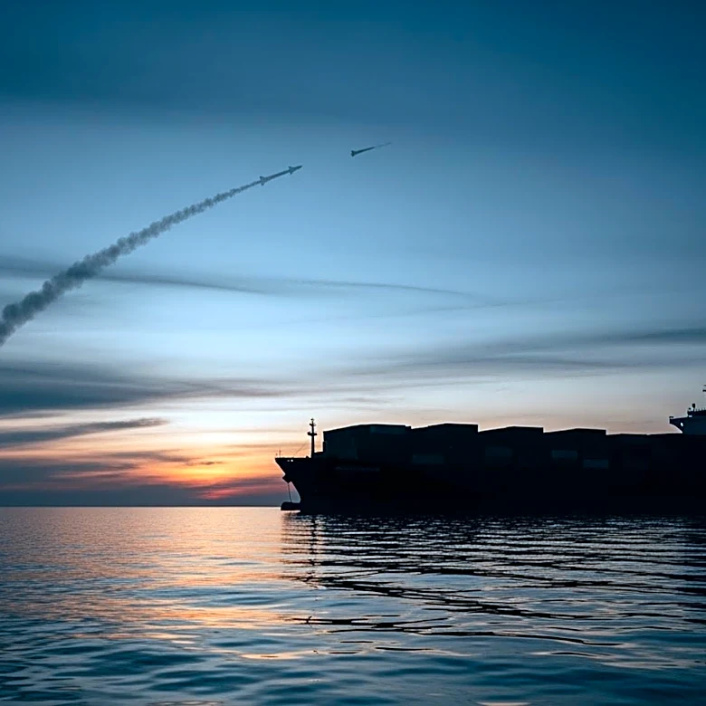 US Official Blames Boxship Operator for Iranian Missile Strike in Strait of Hormuz