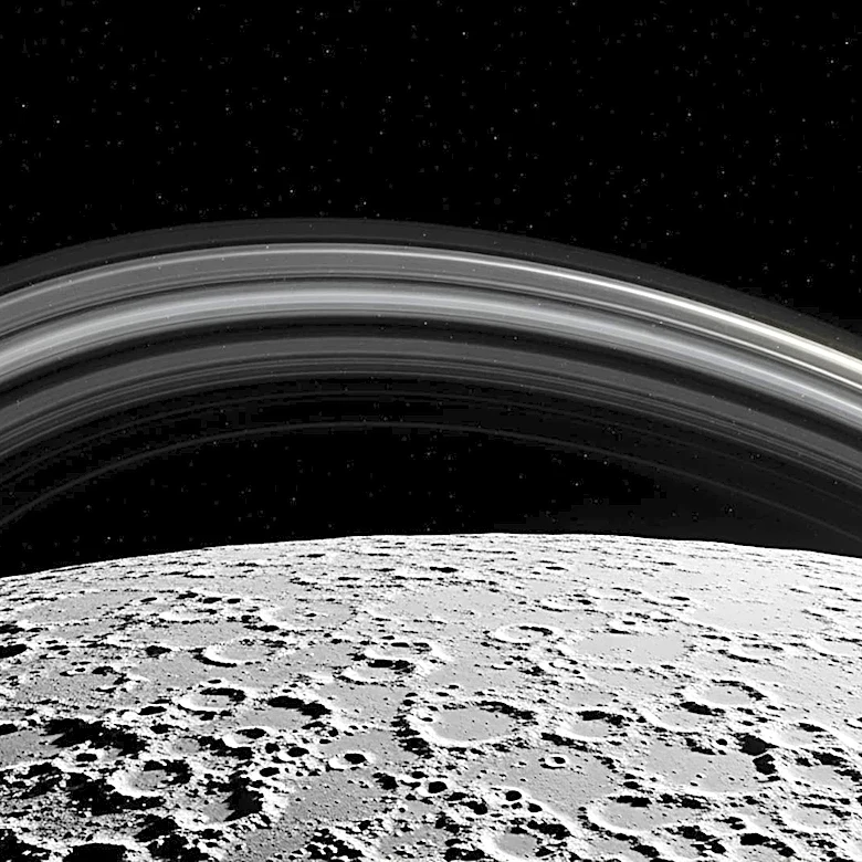 NASA's Juno Mission Captures Detailed Image of Jupiter's Moon Thebe, Enhancing Understanding of Planetary Rings