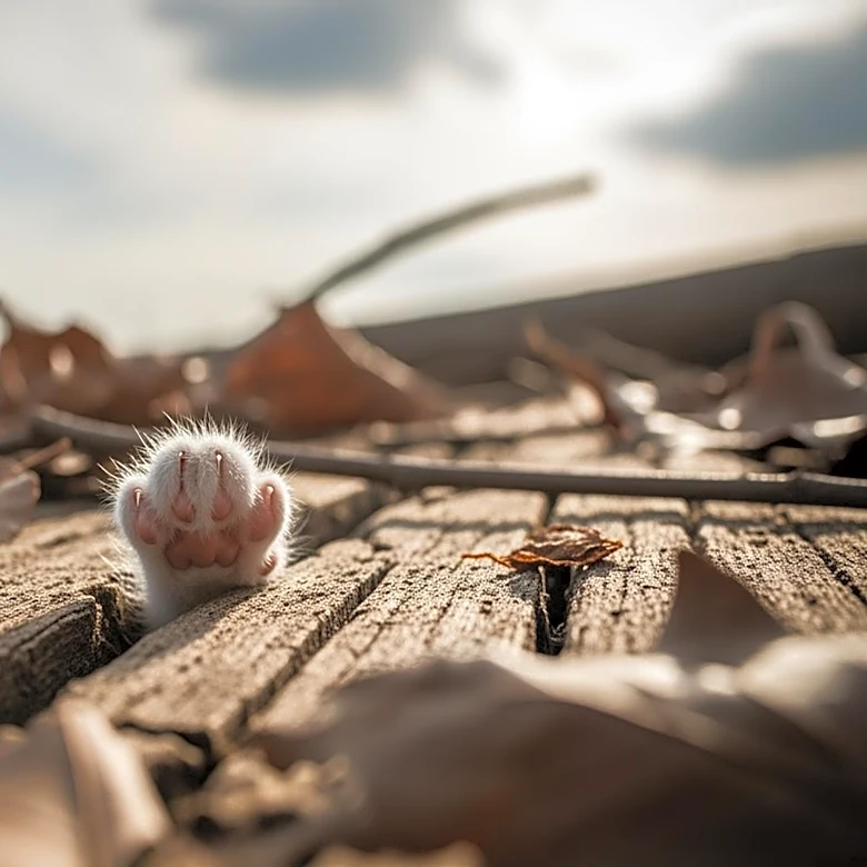 Kitten Rescued from Mississippi Tornado Rubble by Storm Chaser