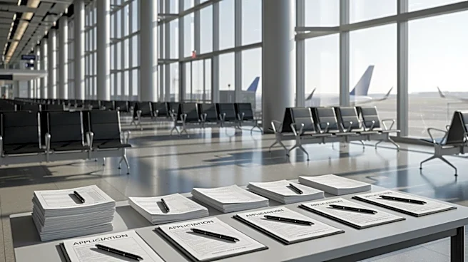 Spirit Airlines Employees Attend Job Fair at Miami International Airport Following Shutdown