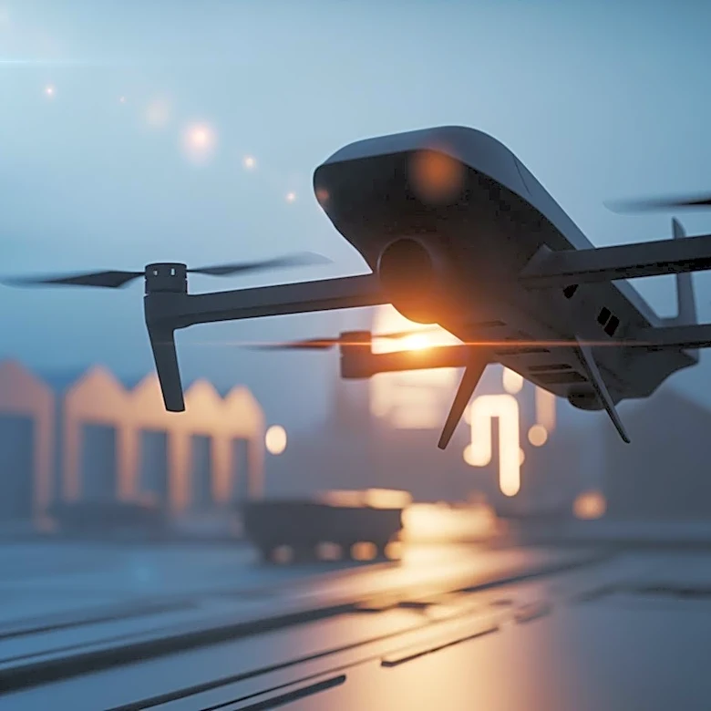 Ukrainian Drones Strike Russian Military Logistics Hub, Escalating Tensions Before Victory Day
