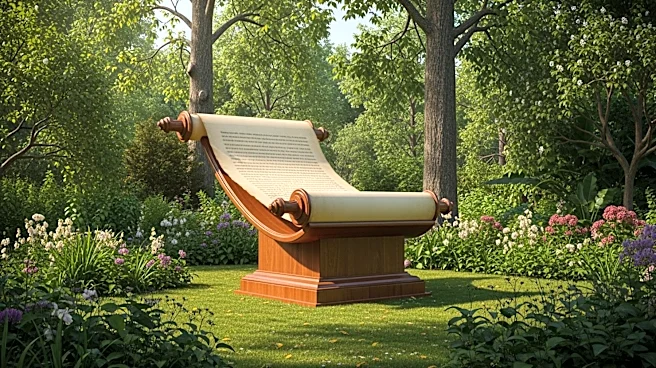 Botanic Garden Unveils Historic Message in New Event Space