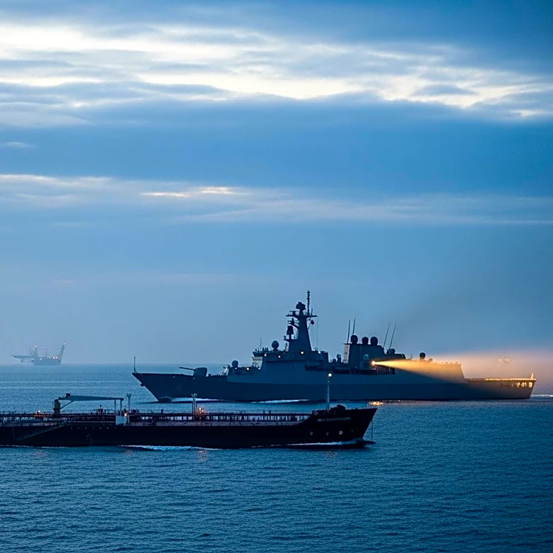 U.S. Forces Disable Iranian Tankers Amid Strait of Hormuz Blockade