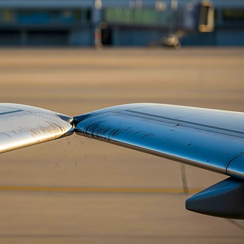 Southwest Airlines Planes Clip Wings at Baltimore Airport