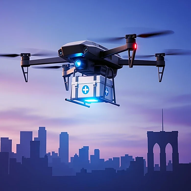 Port Authority Tests Cargo Drones in Manhattan and Brooklyn for Medical Deliveries