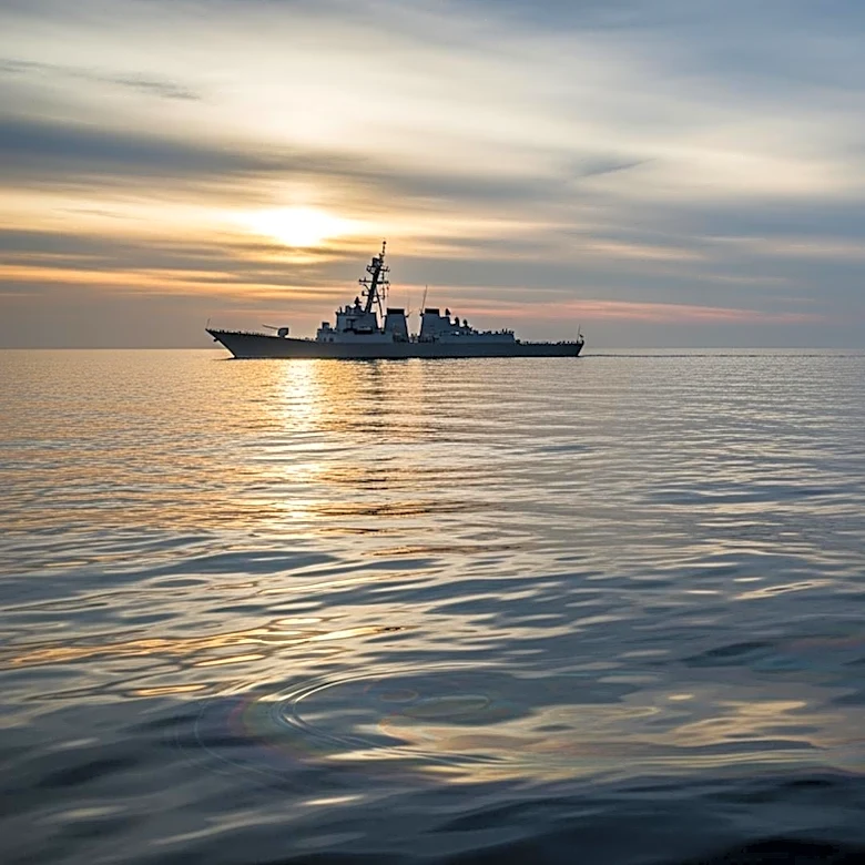 U.S. Destroyers Engage in Skirmish with Iran Amid Oil Slick Concerns