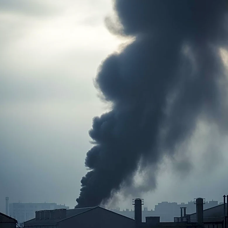 Multi-Alarm Fire in Carlstadt Warehouse Sends Thick Smoke Over Northern New Jersey