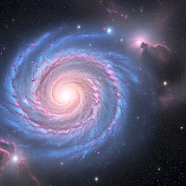NASA's Webb Telescope Captures Stunning Image of Spiral Galaxy