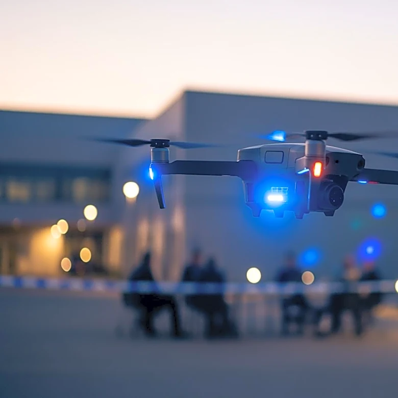 Man Arrested for Firing Shots Outside Michigan Domestic Violence Center, Drone Technology Credited