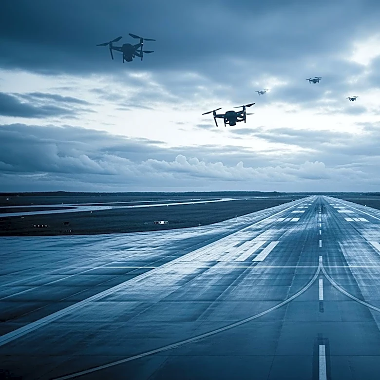 Southern Russian Airports Halt Operations Following Ukrainian Drone Strike