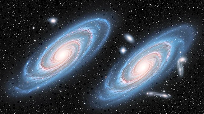Face-on Spiral Galaxies M51 and M101 Shine in Northern Sky