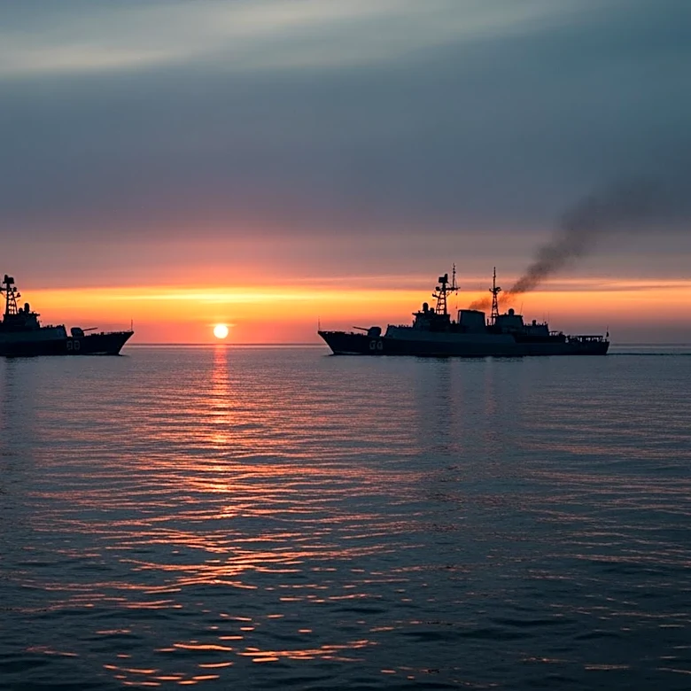 U.S. and Iran Exchange Fire, Heightening Tensions in Strait of Hormuz
