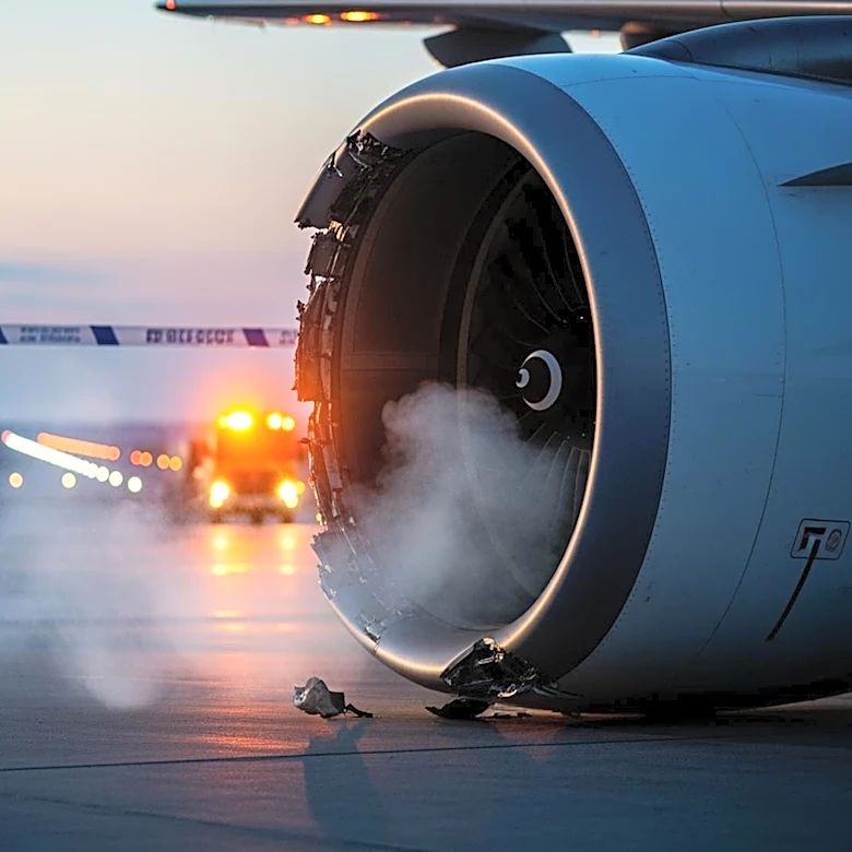 Frontier Airlines Flight Strikes Pedestrian at Denver Airport, Causing Fatality and Engine Fire