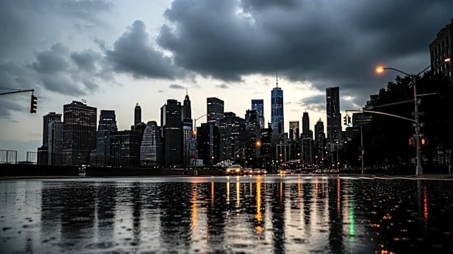 New York Prepares for Overnight Showers as Weather Patterns Shift