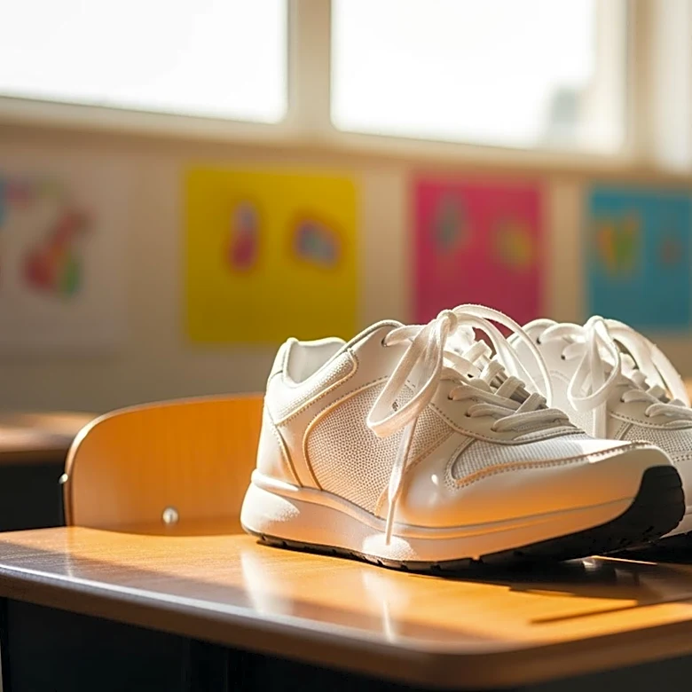Broncos Players Marvin Mims and Pat Bryant Distribute New Shoes to Denver Students