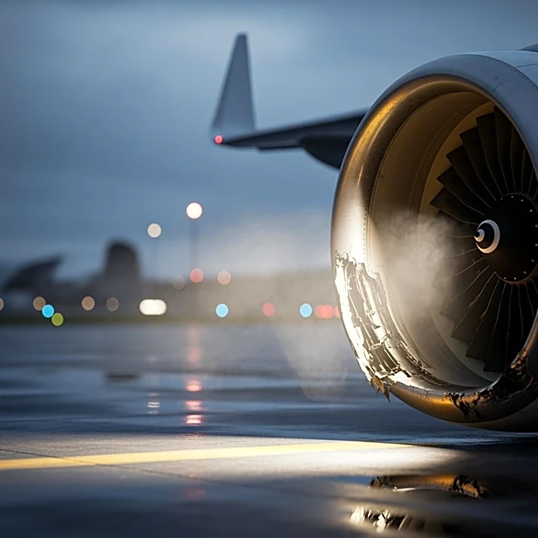 Frontier Airlines Flight Strikes and Kills Pedestrian at Denver Airport, Causing Engine Fire